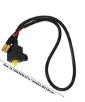 2 Pack Dual Motorcycle Brake Pressure Switch Wire Left And Right With Brake Light Power Cutoff Easy Install For Electric Bike Mod Includes Screws Heavy Duty Safety Upgrade For Riders, size 14.15x0.94x0.63 inches