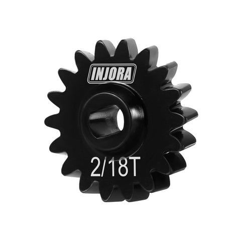 18T Underdrive Worm Differential Axle Steel Gear Set For Axial SCX24 AX24 C10 JLU Gladiator Bronco Deadbolt RC Gear