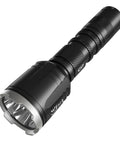 Beast Mode 2500 Lumen Tactical Flashlight With White Beam And 940 Nm Infrared IR Light Long Range Illuminator, close-up view