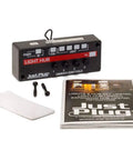 Just Plug Lighting System Kit With Light Hub, Expansion Hub, And Power Supply Plus Spice Of Life Tweezers, showing components and manual