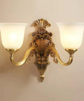 Top Tier Copper Wall Sconce Featuring A White Frosted Glass Shade And Easy E27 Bulb Fit Rust Resistant Iron Frame Perfect For Bedroom Nightstand Office Space Clean Look That Really Slaps, elegant design.