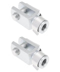 Heavy Duty Quick Release Clevis With Spring Pin For Air Cylinder Rods 5 16 UNF Right Hand Female Thread Universal Fitment