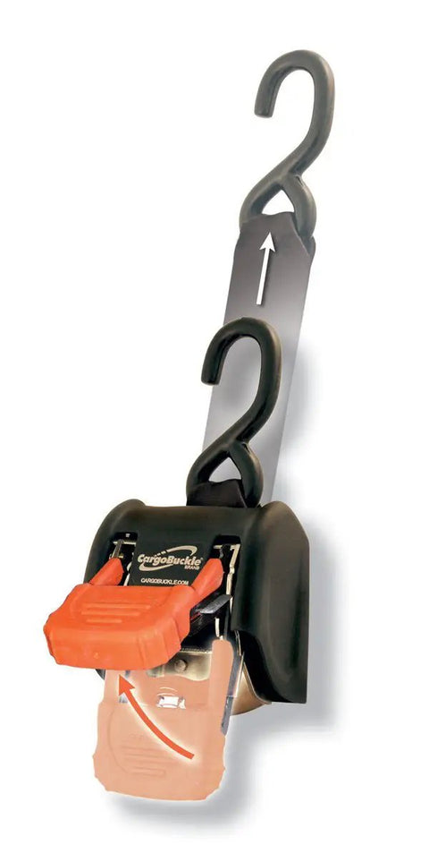 G3 Retractable Ratchet Tie-Downs 2x72 Pair Orange And Black Heavy Duty Cargo Straps For Trucks Trailers And Vans Safe Secure Hauling And Tie Down With Quick Release Ends For Easy Securing