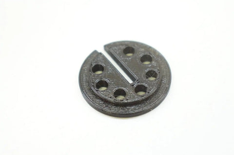 Vented Throat Plate Insert Plug For 3300 14 Inch Bandsaw With 31mm Hole boosts dust extraction and chip flow tool free install
