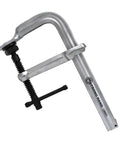 Regular Duty Bar Clamp, 8.5 Inch Capacity, 2400 Lbs Clamping Pressure, 5.5 Inch Throat Depth, The Go-To Shop Clamp For Woodworking And Assembly, Heavy Duty Quick Secure Holds On Workpieces shown in metal material.