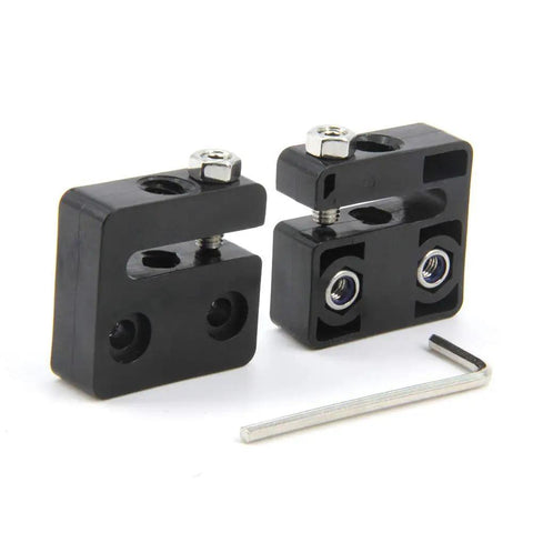 2Pcs Anti Backlash Nut Block For 8mm Shaft With 2mm Pitch And 4mm Lead POM Screw Nut Dual Heads CNC 3D Printer Use
