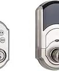 Satin Nickel Keypad Deadbolt Lock With Z-Wave Plus, One-Touch Locking, Auto-Lock, Reversible Levers, Secure Keyless Entry