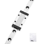 Beefy 950mm Linear Sliding Rail Guide With MGN9H Carriage Block For CNC Machines And 3D Printers, High Precision Motion System For Smooth Linear Travel And Accurate Positioning, Durable Bearing Steel Build For DIY Upgrades. Linear rail with MGN9H carriage, bearing steel