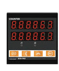 Heavy Duty Rotary Encoder With 300 Ppr Digital Length Counter display with red digits and control buttons for precise measurements.