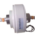 Side view of Magnetic Powder Clutch Electromagnetic Brake ZKB40BN for industrial machinery, showing durable outer casing and wiring.