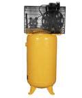80 Gallon Vertical Air Compressor With 2 Stage Oil Lubricated Pump Heavy Duty Workhorse 240V Induction Motor 175 Max PSI And 14 6 SCFM At 100 PSI