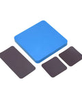 Blue Magnetic RC Screw Tray For Repairs And Maintenance, Aluminum Alloy Magnetic Pad Organizer With Accessories, CNC Crafted