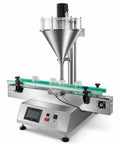 Desktop Automatic Powder Filling Machine With 15L Viewable Hopper and precision auger filler for granule packaging.