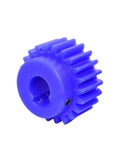 Blue Nylon Bevel Spur Gear Pinion 2M Pitch With 14mm Bore And 5mm Keyway, 15 Teeth To 30 Teeth Motor Gear for RC Cars and Robotics
