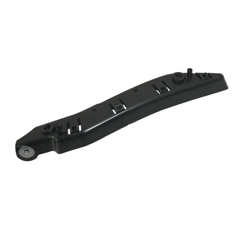 Pro Level Right Side Front Fender Bumper Bracket Retainer Support Fits Tesla Model Y 2020 2023, black plastic piece, installed view.