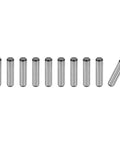 Beefy 5/16 Inch By 1-1/4 Inch Dowel Pins In Heat-Treated Alloy Steel For Extra Hardness, Bright Finish And Precise Alignment, 10 Pack