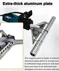 Badass Performer Foam Planer Saw And Insulation Trimmer Works Like A Charm On Spray Foam Polyurethane Wall Cleanup swivel head with aluminum plate