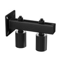 Adjustable Slide Gate Guide Roller For Heavy Duty Sliding Gates, 3 Inch Thickening Metal Bracket With Quiet Nylon Wheel, Iron Gate Guide Wheel Pulley, Adjustable Up To 4 Inches For Reliable Automatic Or Manual Gate Support