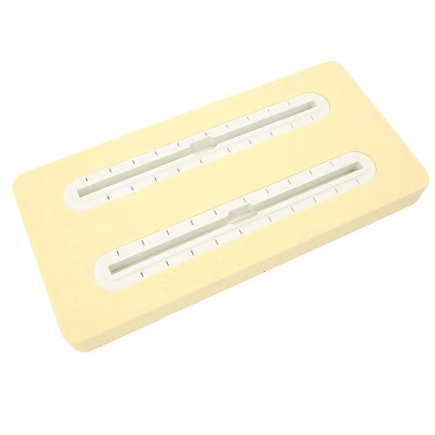 PVC Foam Hydrofoil Box With Lightweight Stable Mount Track High Water Pressure Resistance Yard Ready Carrier Weatherproof And Durable White Construction