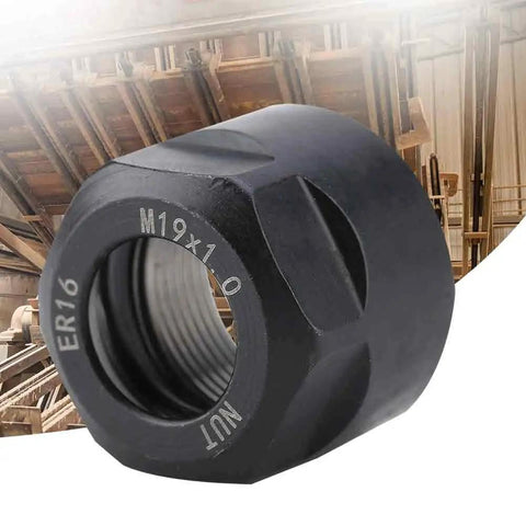 ER16 Collet Chuck Holder With Dynamic Balancing Nut And Metal Clamping Nut For Lathe Tool Fixing Built Tough For Quick Setup
