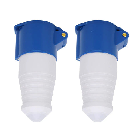 Tough As Nails 1 Phase Industrial Power Plug 16A 3 Hole 220 250V Anti Corrosion Anti Falling For Automated Production Equipment Water Resistant Electrical Connector Ideal For Tunnels Plastic Machinery Railways, blue and white plastic industrial plug pair