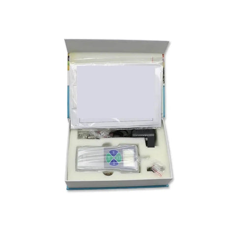 Top Tier Digital Fruit Hardness Tester And Portable Penetrometer for tracking ripeness levels in its compact storage box.