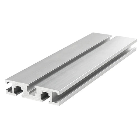 1560T Aluminum Extrusion Frame Silver Anodized 15x60mm Linear Guide Profile For Industrial Fence Equipment Framework Stand Edge 650mm