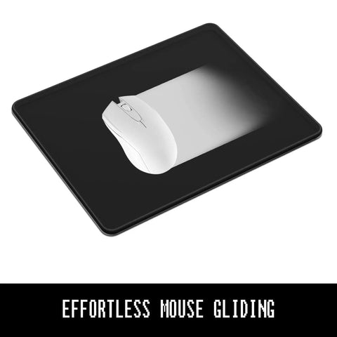 Thick Anti Slip Five Millimeter Gaming Mouse Pad With Stitched Edges And Non Slip Rubber Base Eight Point Three By Ten Point Two Inch
