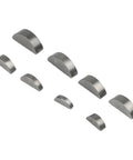 Half Moon Keys Set Carbon Steel Keyway And Key Stock Kit with various keys for automotive and machinery use, durable hardware.