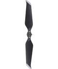 Close-up of Mavic 2 Low Noise Propellers For Pro And Zoom Drones Replacement Set For Quieter Flight, black color, single blade view.