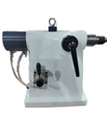 Heavy Duty Four Axis Tailstock Indexing Head Built Tough For Cnc And Manual Lathe Milling Drilling Tasks Hassle Free Smooth Rotation Solid Cast Iron Build side view with controls