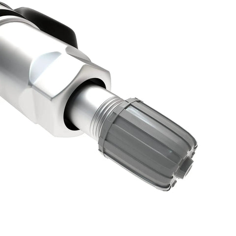 Top Tier Tpms Tire Pressure Sensors Plug And Play Compatible For Toyota Lexus Suv Sedan Auto Parts close-up view of sensor end.