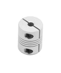 Befenybay flexible shaft coupling, aluminum alloy, 5x8 mm bore, 25 mm length, 20 mm diameter for stepper motors