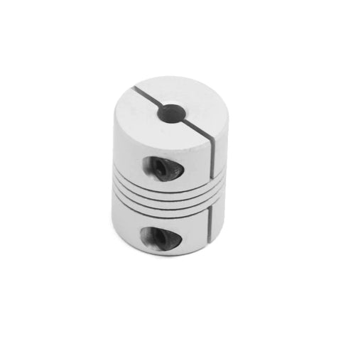 Befenybay flexible shaft coupling, aluminum alloy, 5x8 mm bore, 25 mm length, 20 mm diameter for stepper motors