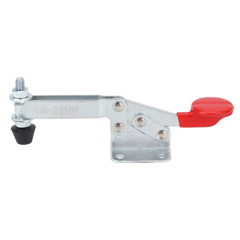 Heavy Duty Horizontal Toggle Clamp, Rock Solid 68Kg Clamping Power For Woodworking And Equipment Installations, Durable Iron Body With Comfortable Plastic Handle, stable hold