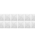 Twelve Piece Heavy Duty Acoustic Foam Wall Panels Crafted For Home Studios And Modern Workspaces Delivering Top Shelf Sound Dampening And Flame Retardant Coverage arranged in a grid.