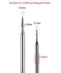 Damaged Screw Removal Kit For Cell Phones And Electronics With 2 Tungsten Steel Drill Bits 2.35mm size illustration
