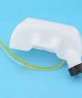 500CC Plastic Fuel Tank For Methanol And Gasoline RC Boats with durable shell and tight fit cap on blue background