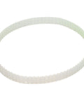 Badass Polyurethane Timing Drive Belt With 90 Teeth And One Point Five Meter Length Heavy Duty Tight Fit Replacement Whipping Up Metalworking For 0618 3B CJ18A 7x10 Lathes in transparent material.