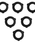 Six Pack Brass Quick Connect Hose Nozzle Adapters For Three Quarter Inch Male Thread Heavy Duty Rust Proof Replacement Rubber Washers