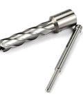Oscarbide 1/2in x 2in HSS annular cutter with 3/4in Weldon shank and pilot pin for magnetic drill press
