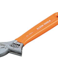 Beefy Adjustable Wrench With Extra Capacity Jaw For Bigger Jobs In Tight Spaces One And A Half Inch Capacity Precision Forged Steel
