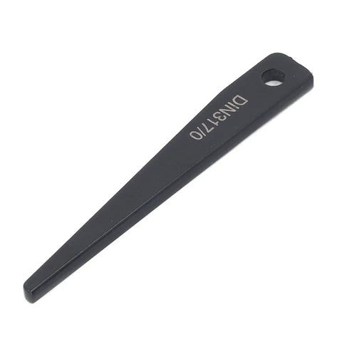 Heavy Duty Morse Taper Drift Key Made From Silicon Manganese Spring Steel for Metalworking Pro Grade Tooling, 3.54x0.47x0.16 inches