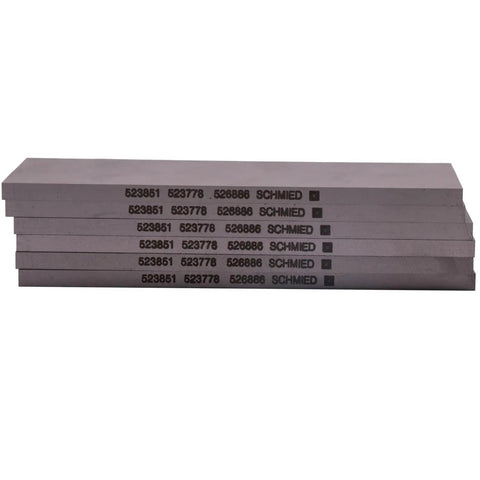 Six Pack Carbon Vane Replacement for Vacuum Pump DTA80 VTA80 KTA80 Series 130x52x5mm 523778 526886 523851 Compatible