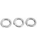 100 Pcs M4 304 Stainless Steel Split Lock Washers Set, Spring Washers For Fasteners, Heavy Duty Load Distribution