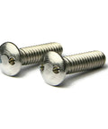 Heavy Duty 18-8 Stainless Steel Spanner Security Machine Screws With Oval Dome Head And Thread Size 8-32, tamper resistant fasteners