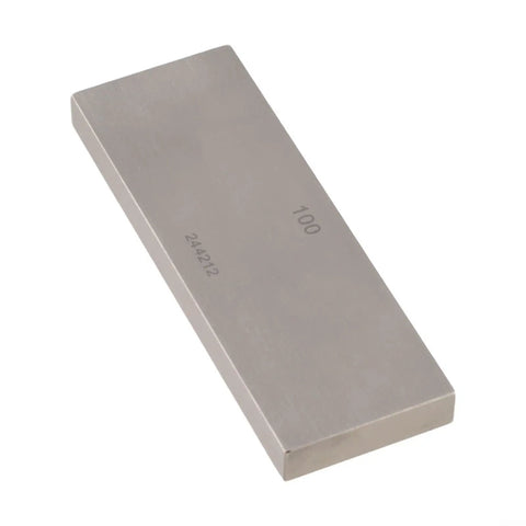 Pro Grade High Steel Gauge Block Set For Precise Measurements, 64 Hardness, 0.5-100mm Range, Ideal For Workshop Calibration And Inspection, Durable Metrology Tool For Hobbyists And Pros, 100mm steel gauge block
