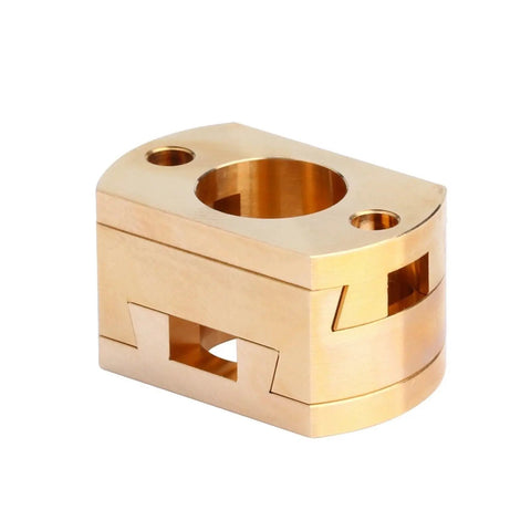 Solid 18mm Oldham Coupling Upgrade For Ender 3 V2 CR10 And Pro Models Z Axis Plus Lead Screw Hotbed Fix That Smooths Out Your Prints Like A Dream, brass coupling