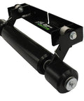 48 Inch Lawn Stripe Kit For Zero Turn Mowers With 48 Inch Decks, Heavy Duty Roller Striper, Rear Deck Mount in black steel