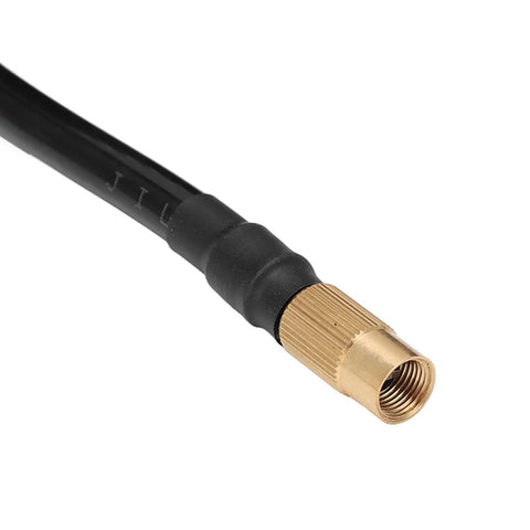 Heavy Duty Car Air Pump Hose 9.84 Foot Flexible Rubber Extension Tube For Tire Nozzles Works With All Portable Air Compressor Leak Proof High Pressure Rated Auto Gear Upgrade Your Ride Tire Inflation Kits For Cars And Bikes Great Fit brass threaded end